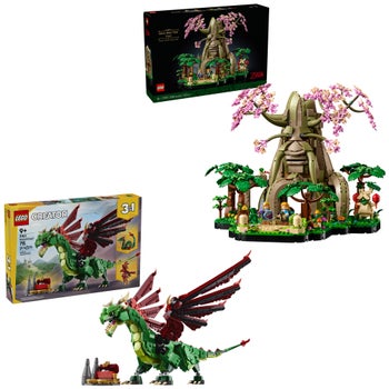 LEGO Great Deku and Medieval Dragon Bundle | Costco