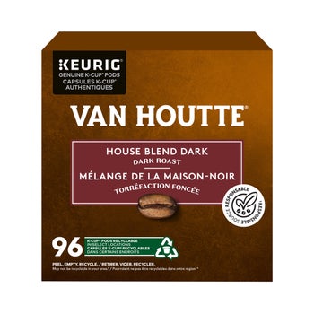 Van Houtte Original House Dark Roast K-Cup Pods, 96-count