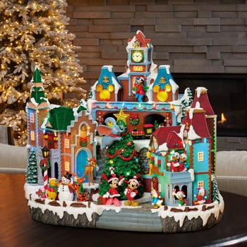 Disney Animated Holiday Village with lights and music | Costco