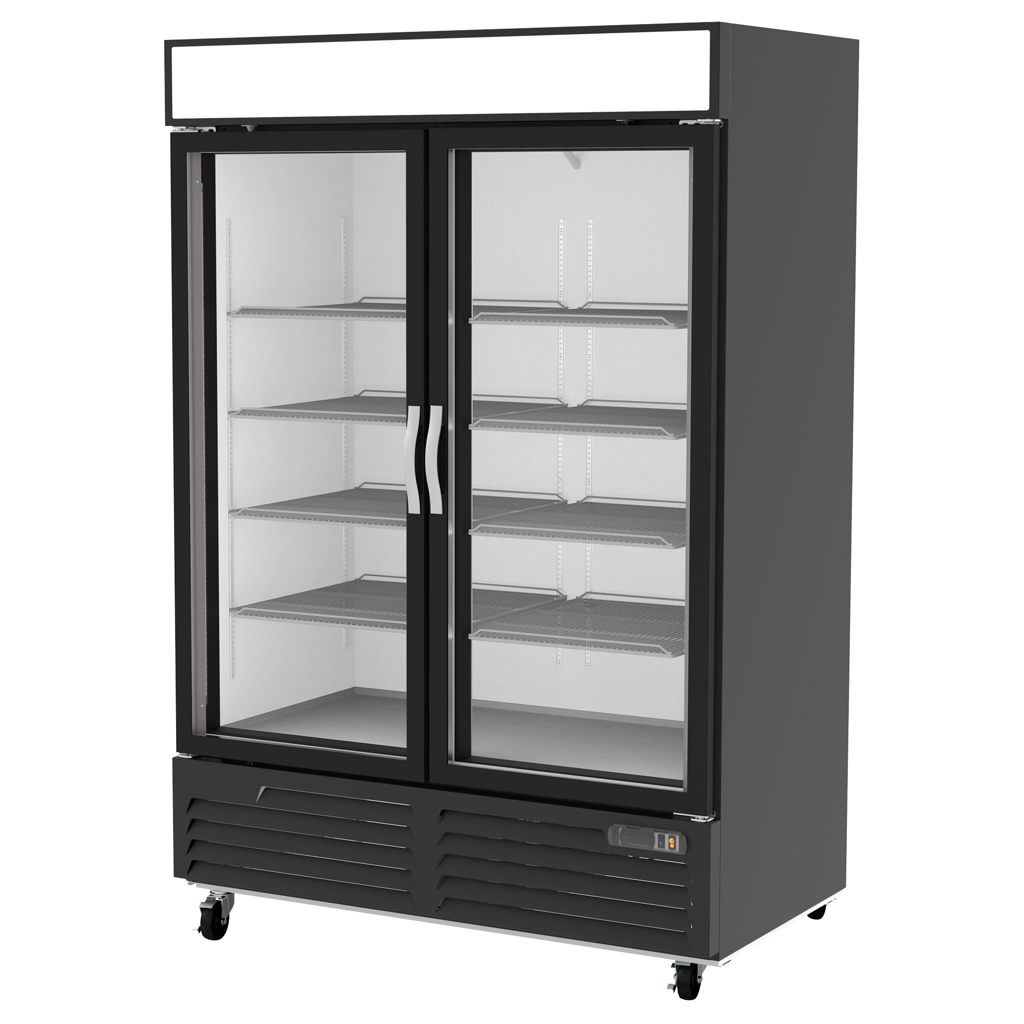 Kutano Commercial 2-Door Merchandiser Refrigerator | Costco