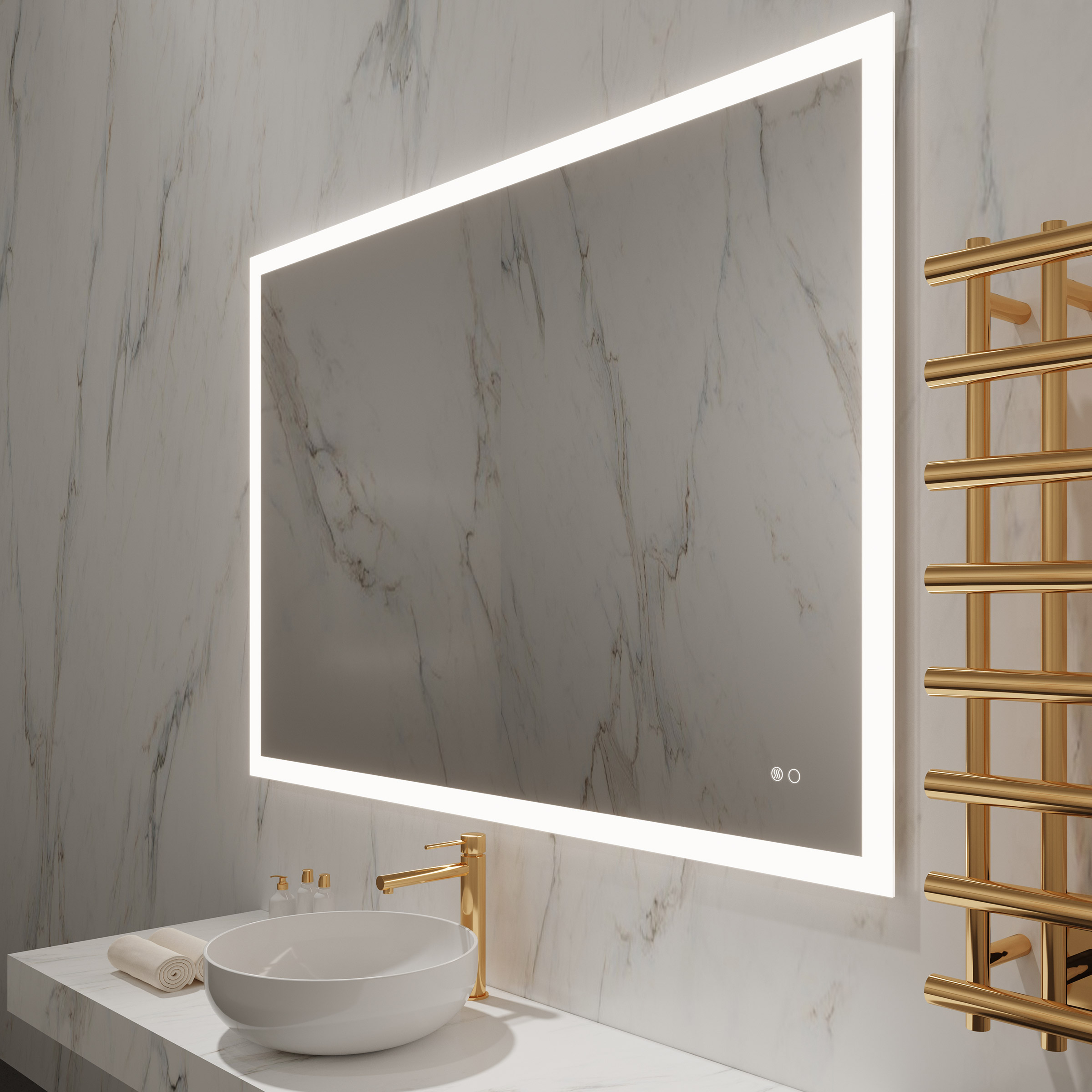 Koss LED Lighted Mirror | Costco