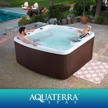 Aquaterra Spas Aryana 45-jet, 5-person Rotomolded Spa | Costco