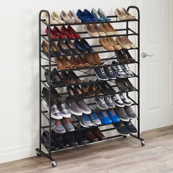 Neatfreak 9 Tier Rolling Shoe Tower | Costco