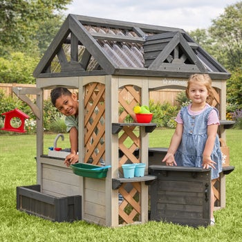 KidKraft Garden & Grow Outdoor Wood Greenhouse | Costco