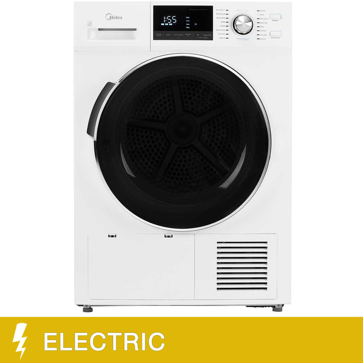 Midea 24 in. 4.4 cu.ft. Ventless Heat Pump Dryer Costco