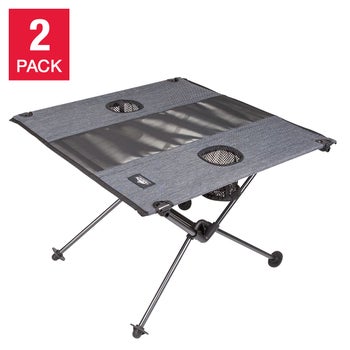 Cascade Mountain Tech 2-pack Ultralight Collapsible Table | Costco
