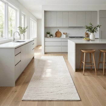 Gertmenian Turin Runner Rug, Kie Ivory, 2'6” x 7' | Costco