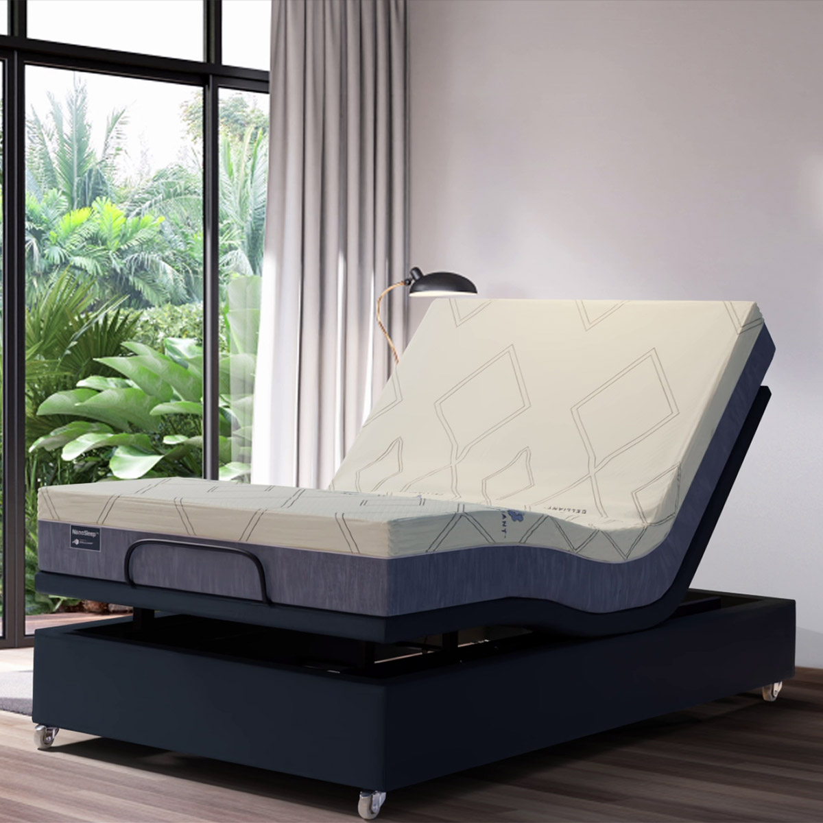 NSC Medical NanoSleep Adjustable Bed and Mattress System Costco