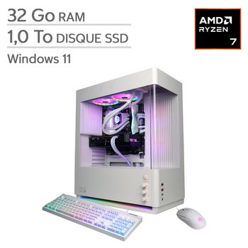 Sycom 11世代i5 16GB 480GB CyberPowerPC Gamer Supreme Gaming Desktop, AMD Ryzen 7 9700X