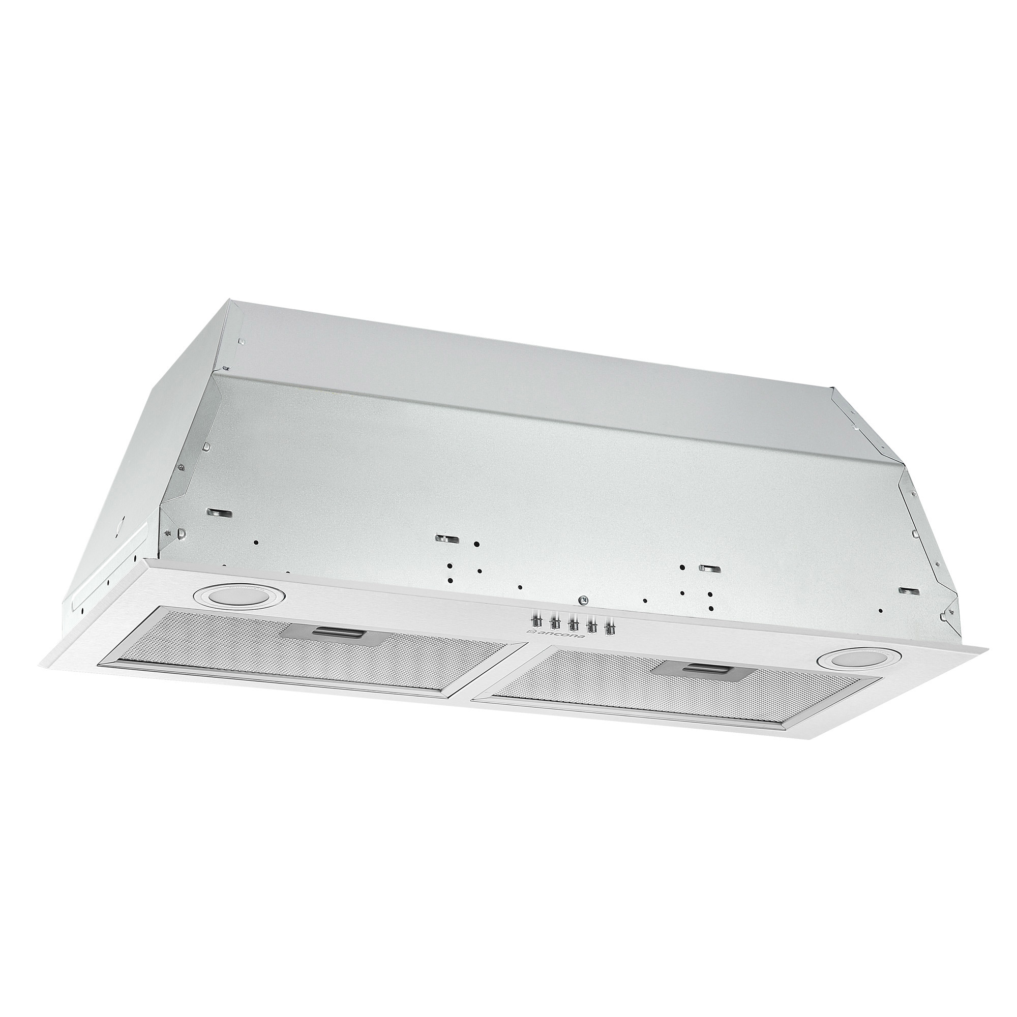 Ancona 28 in. Stainless Steel Ducted Insert Range Hood, 600 Max CFM