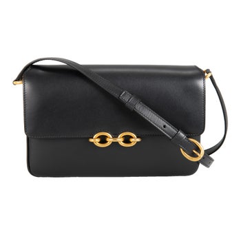 YSL Satchel Le Maillon Queens Bag Nero, Black | Costco