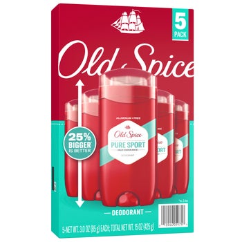 Old Spice Deodorant for Men, Pure Sport High Endurance, 3 oz, 5