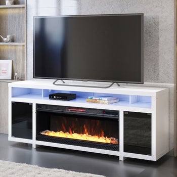 Tresanti Bennett LED TV Console with ClassicFlame Electric