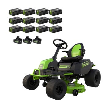 ち*た様 838【約￥35,000相当】2点セット④グリーン系／三連休オークショ Greenworks 80V 42