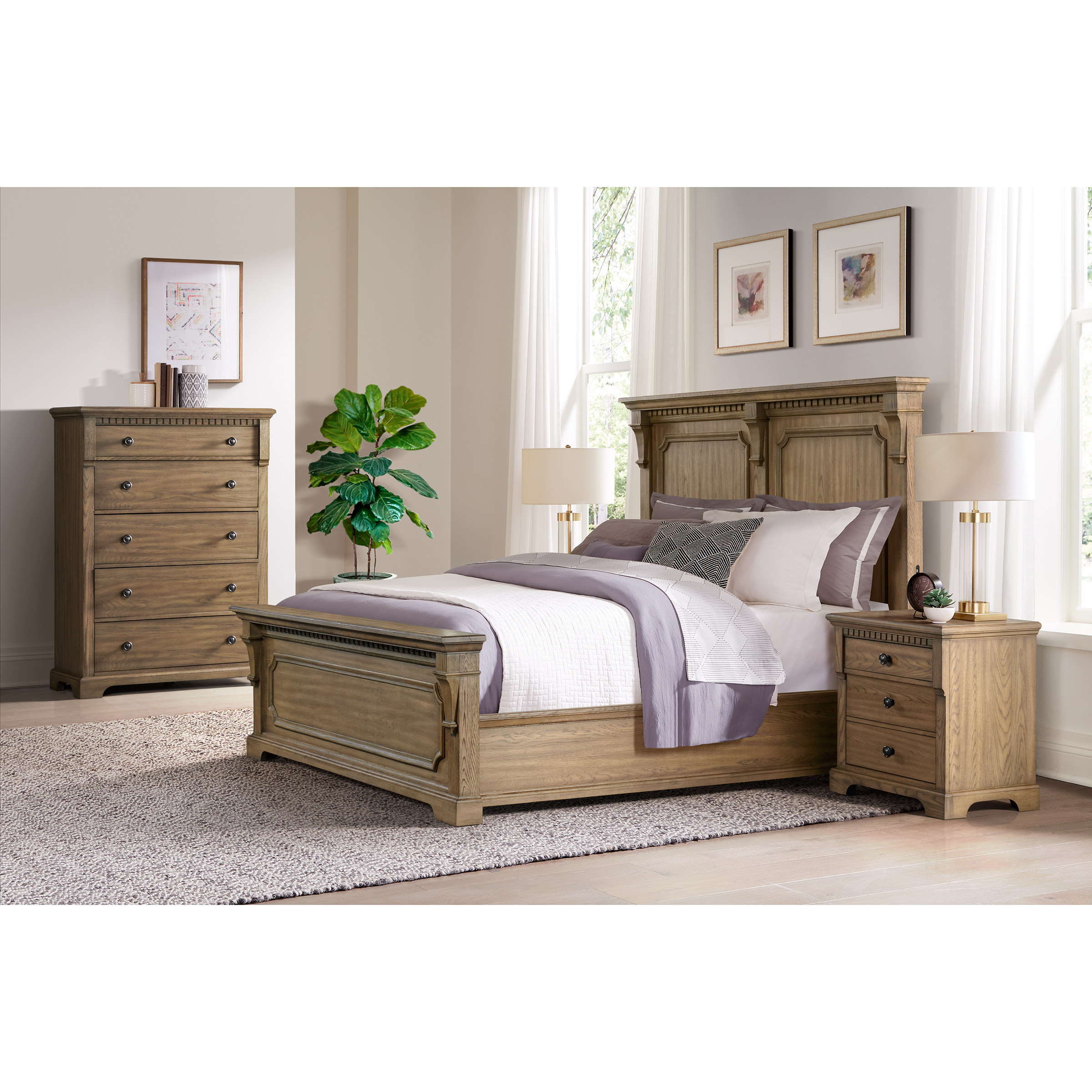 Wren 4-piece Queen Bedroom Set | Costco