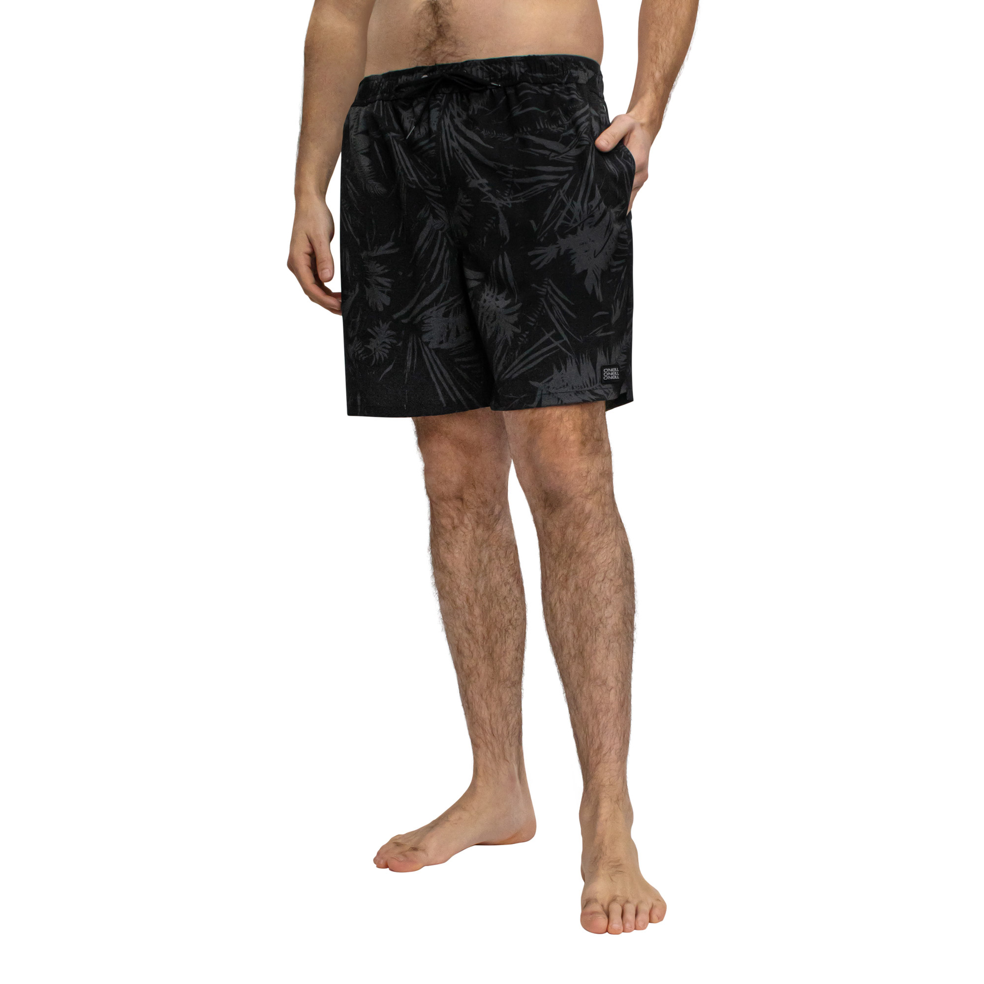 Maillot De Bain Homme 3D Avec Rembourrage U-Cup - Ensemble 4 Pièces Noir, Polyester, Confort Et Mise En Valeur