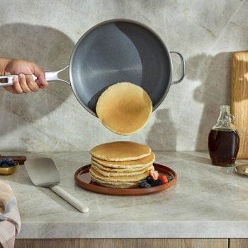 Our Place 4-piece 10.5” Titanium Always Pan Pro With Steamer