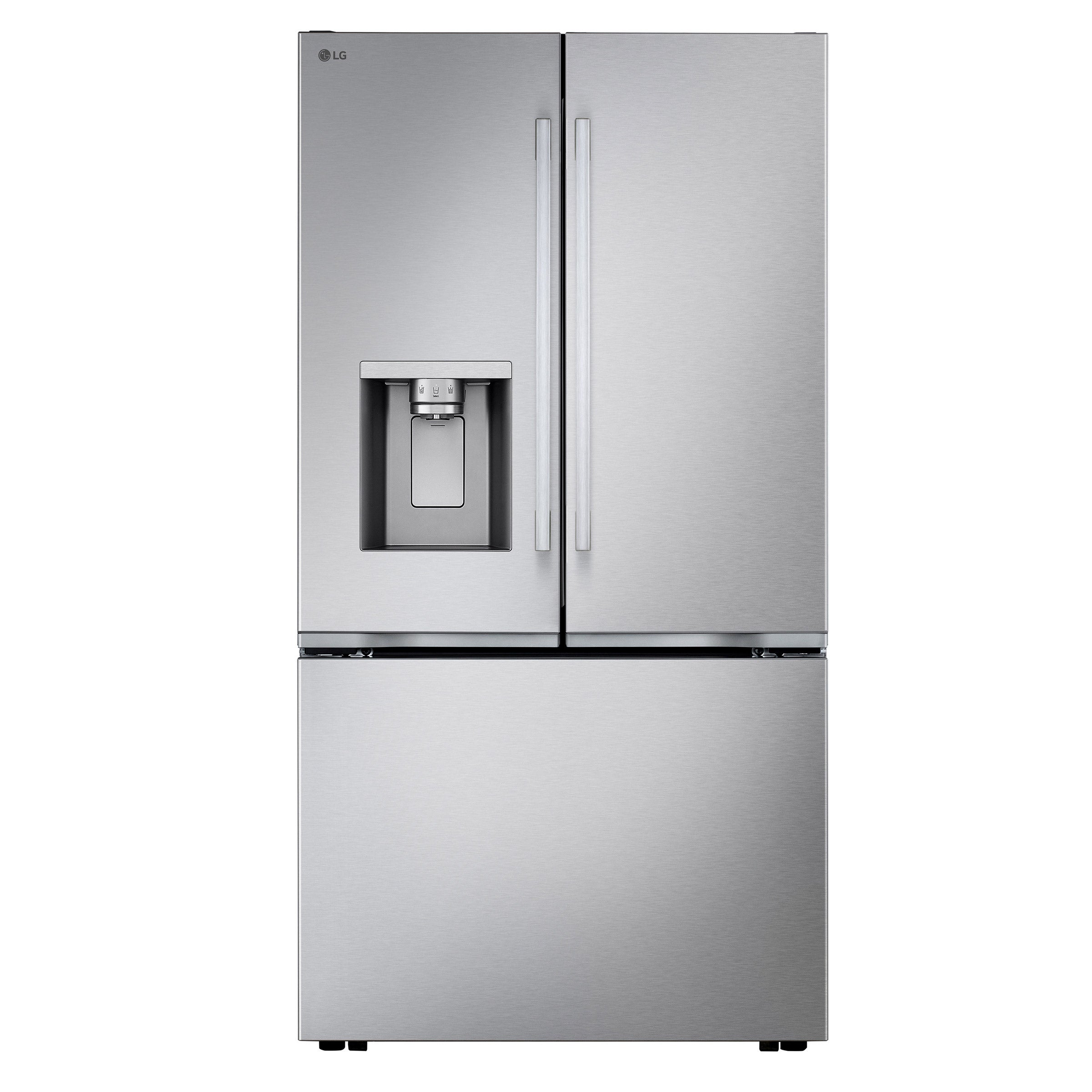 LG Counter-Depth MAX with Zero Clearance 3-Door French Door