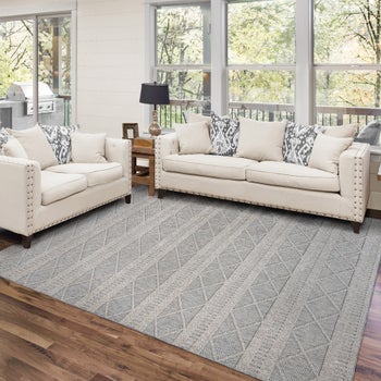 Regent Area Rug Collection, Krie Gray | Costco