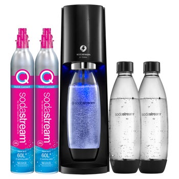 SodaStream E-Terra Sparkling Water Maker Bundle