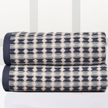 Striped Bath Towel, 2-pack