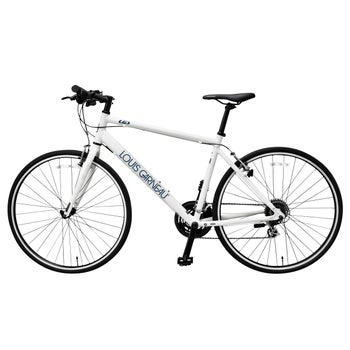 LOUIS GARNEAU シティサイクル ホワイト Louis Garneau SETTER 8.0 Hybrid Bike | Costco