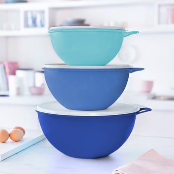 Tupperware 6-piece Thatsa Bowl Set in Orange
