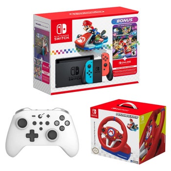 Nintendo Switch MarioKart 8 Deluxe & Accessories Bundle | Costco