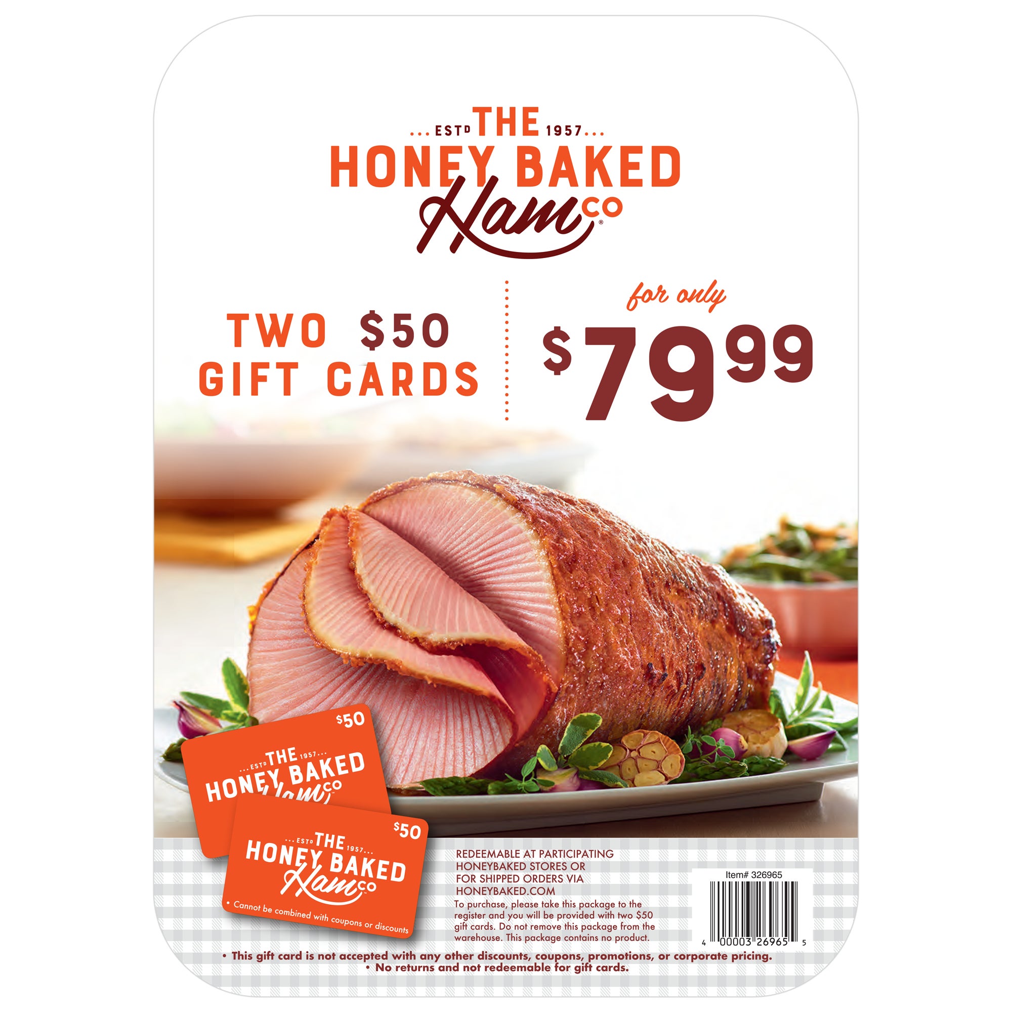 Prices for honey baked ham discount