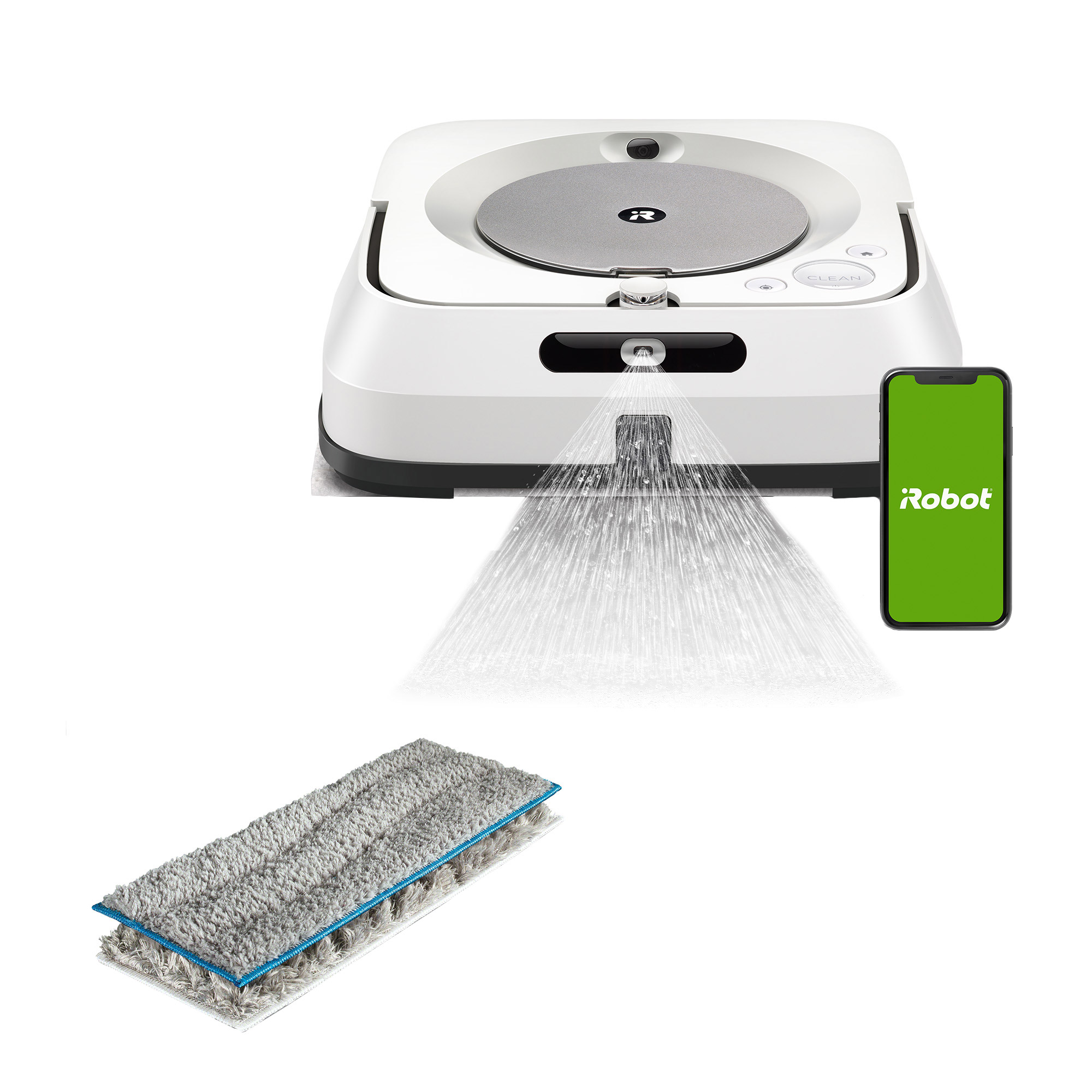 iRobot Braava Jet M6 Robot Mop with Replenishment Kit Costco