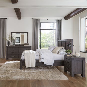 Mellina Queen Bedroom Collection in Gray | Costco