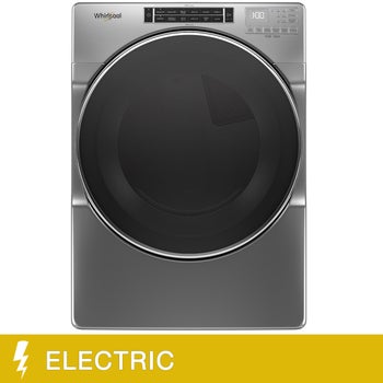 Whirlpool 7.4 cu ft. Chrome Shadow Electric Dryer with Steam Refresh Cycle