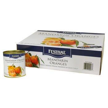Orange ^_^さま専用 Festival Mandarin Oranges In Light Syrup, 11 oz, 12-count | Costco
