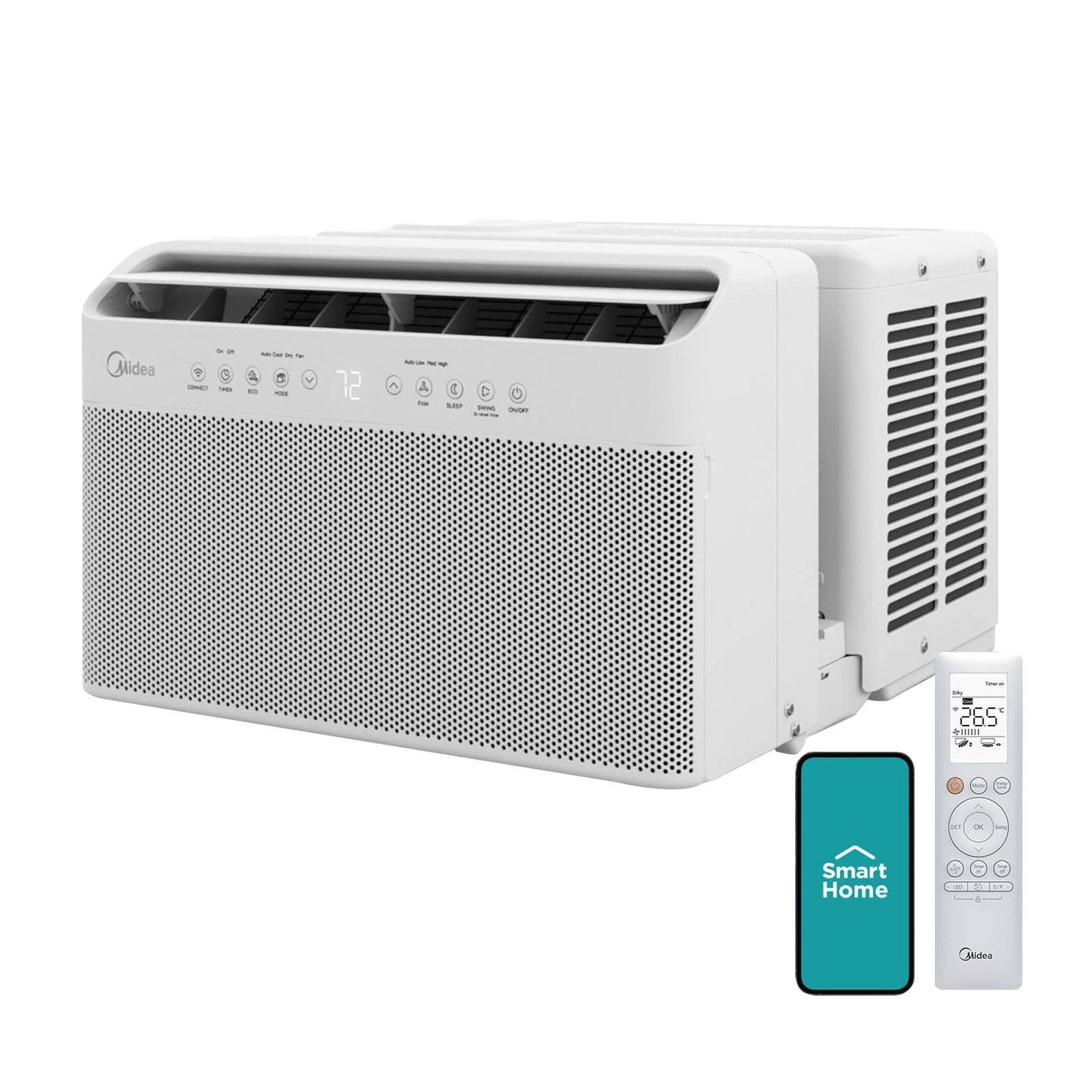 Midea U 12,000 BTU Smart Inverter Window AC with MShield, Energy Star