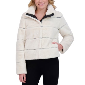 Karl Lagerfeld Women's Faux Fur Jacket | Costco