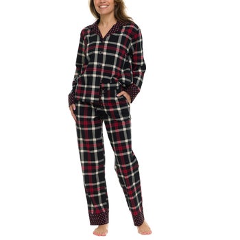 Vera Bradley Women's Notch Collar PJ Set