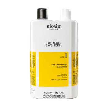Nioxin Pro Clinical System 1 Scalp and Hair duo, 2 x 1 L | Costco