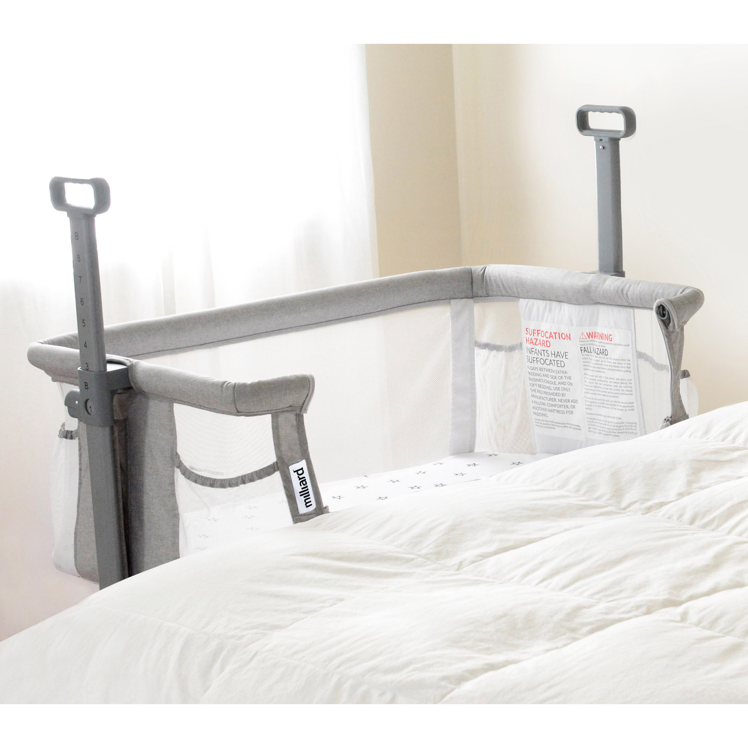 Milliard Portable Infant Cradle / Side Bedside Costco
