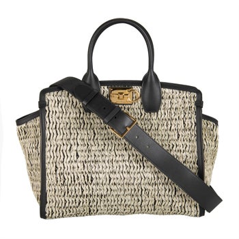 【新品】Ferragamo bag 大容量 Ferragamo Studio Soft Bag Bianco | Costco