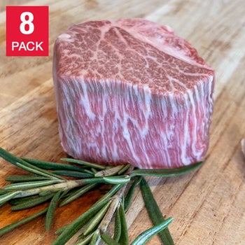 Japanese Wagyu A5 Tenderloin Steaks 2 x 113 g (4 oz) x 4-pack