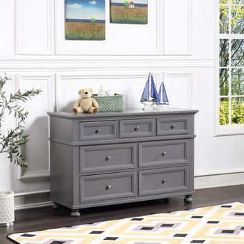 Garnet Dresser in Pebble Grey