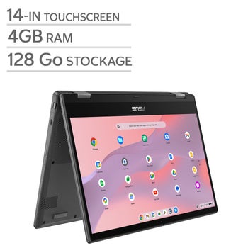 ASUS CM1 Flip 14-in 2-in-1 Touchscreen Chromebook, MediaTek