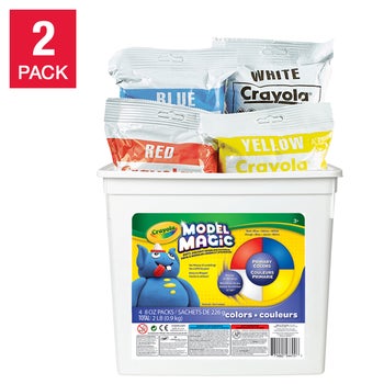 Crayola 4-count Model Magic In 4 Assorted Colours, 2-pack