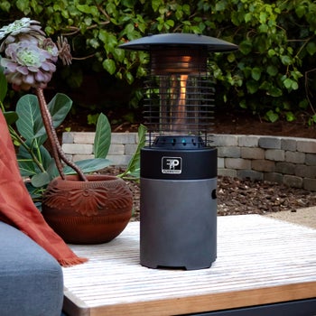 FlamePro Table-Top Patio Heater with Adapter Hose | Costco