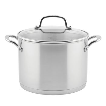 KitchenAid 3-ply Base Stainless Steel Stockpot, 7.6 L (8 qt.) | Costco