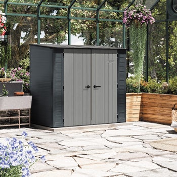 Suncast 7 ft. x 4 ft. Modern Storage Shed | Costco