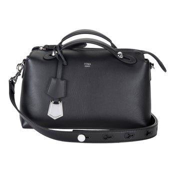 Fendi By The Way Med Boston Crossbody, Black | Costco
