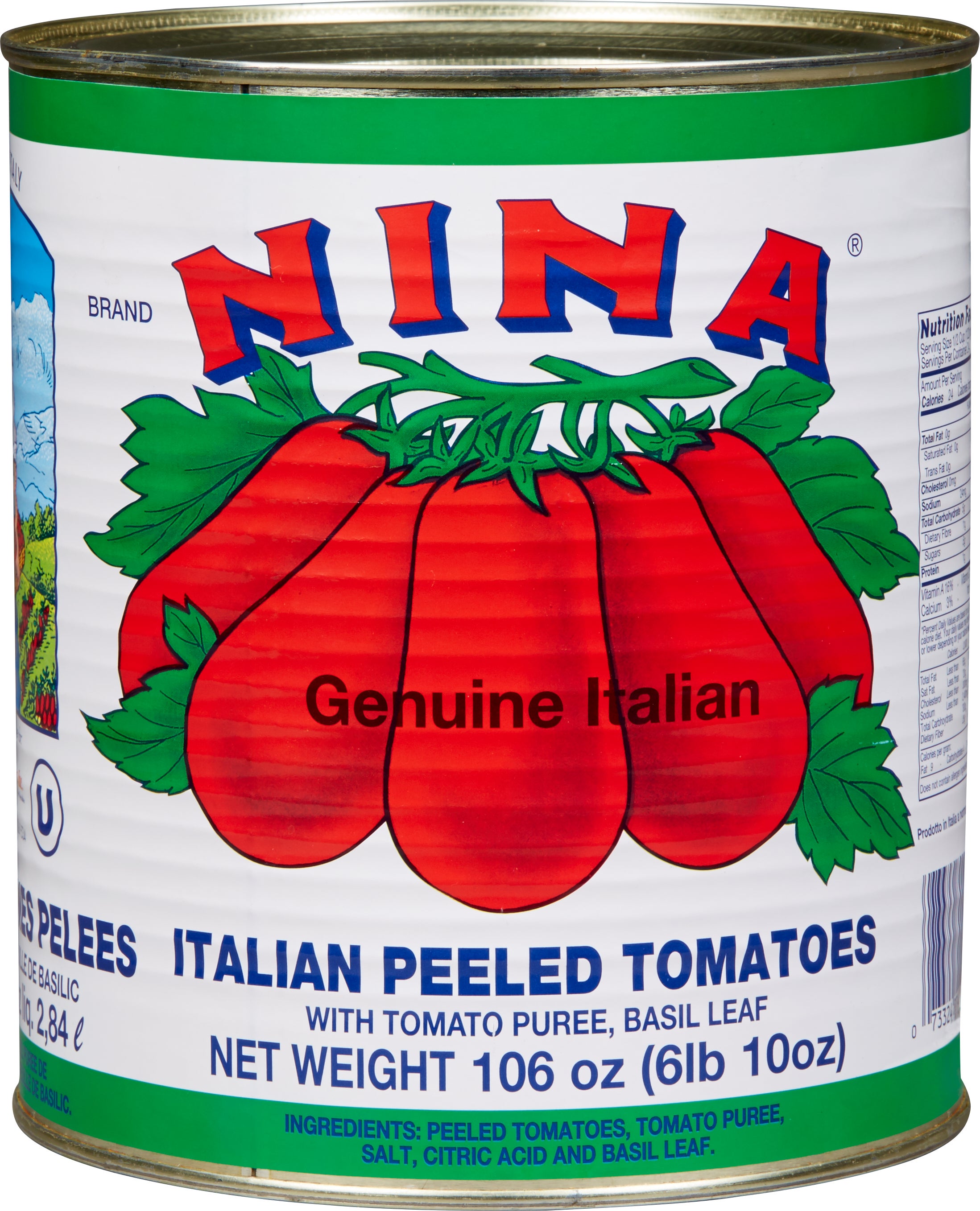 Nina Imported Italian Peeled Tomatoes, 106 oz | Costco