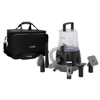 FurMe Ultra Pet Grooming Vacuum Kit with Carrying Case
