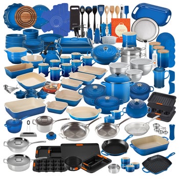 Le Creuset Marseille 170-piece Ultimate Cookware Set | Costco
